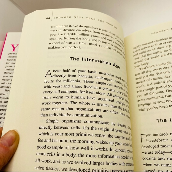 NWT Younger Next Year for Women Hardback Book Live Longer & Happier 383pgs - Picture 7 of 7